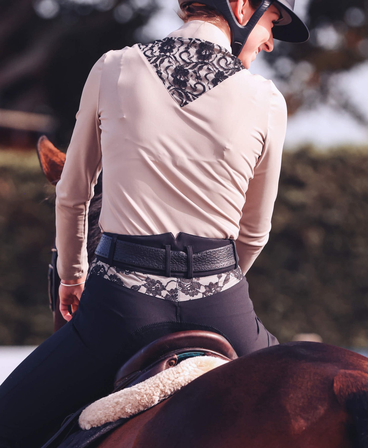 Jet Lace Breeches